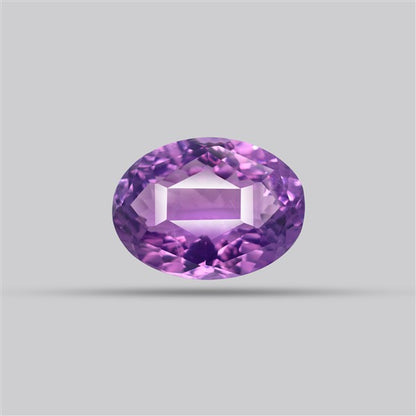 Amethyst Millennium Cut Faceted Fine Gemstone Concave Cut Amethyst