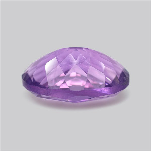 Amethyst Millennium Cut Faceted Fine Gemstone Concave Cut Amethyst