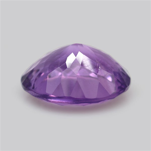 Amethyst Millennium Cut Faceted Fine Gemstone Concave Cut Amethyst