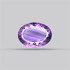 Amethyst Millennium Cut Faceted Fine Gemstone Concave Cut Amethyst