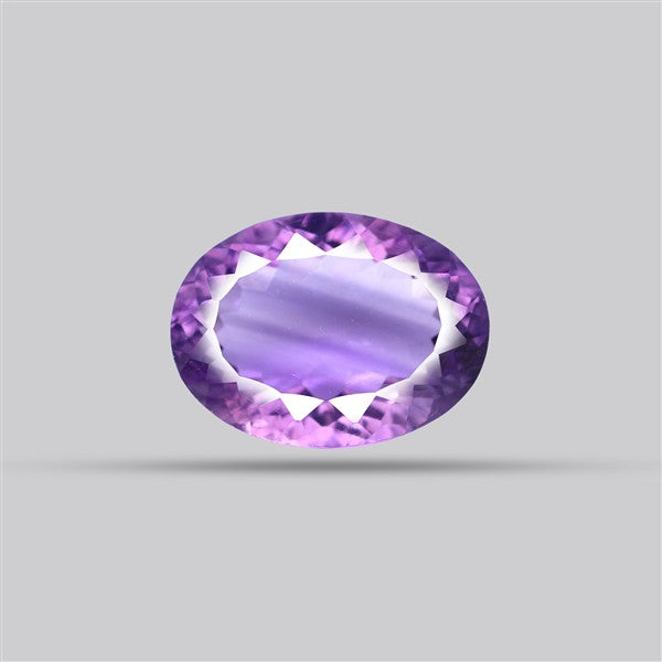 Amethyst Millennium Cut Faceted Fine Gemstone Concave Cut Amethyst