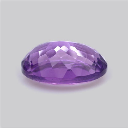 Amethyst Millennium Cut Faceted Fine Gemstone Concave Cut Amethyst