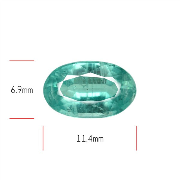 High Grade Faceted Paraiba Blue Kyanite Fine Gemstone
