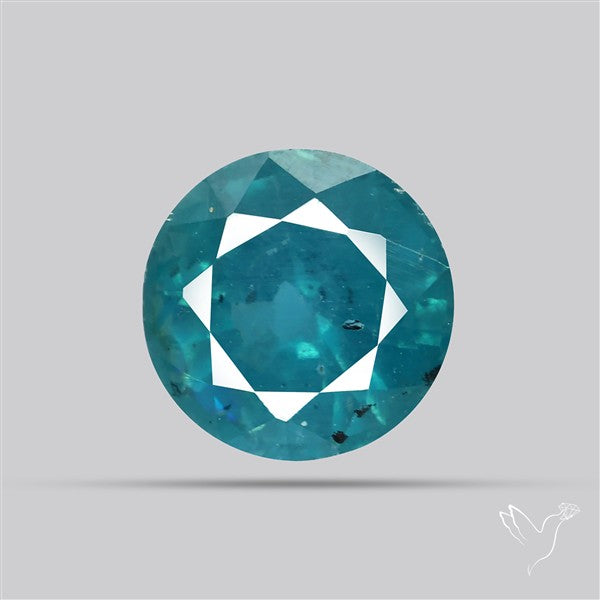 Faceted Teal Ocean Kyanite Fine Kyanite Gemstone