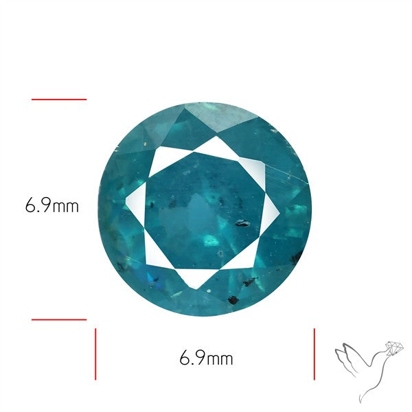 Faceted Teal Ocean Kyanite Fine Kyanite Gemstone