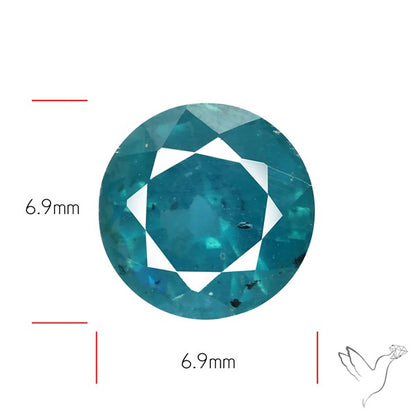 Faceted Teal Ocean Kyanite Fine Kyanite Gemstone
