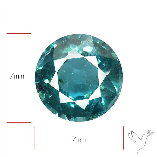 Faceted Teal Ocean Kyanite Fine Kyanite Gemstone