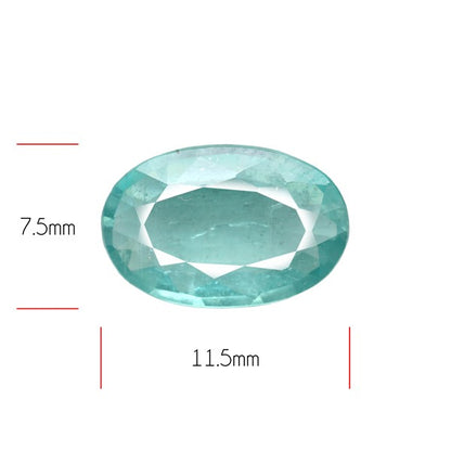 High Grade Faceted Paraiba Blue Kyanite Fine Gemstone