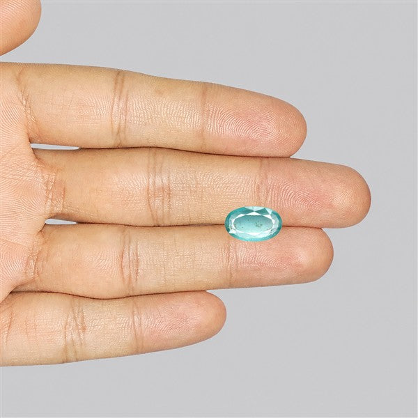 High Grade Faceted Paraiba Blue Kyanite Fine Gemstone