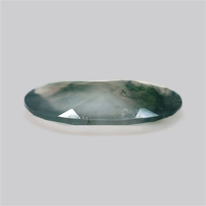 Faceted Moss Agate Fine Gemstone