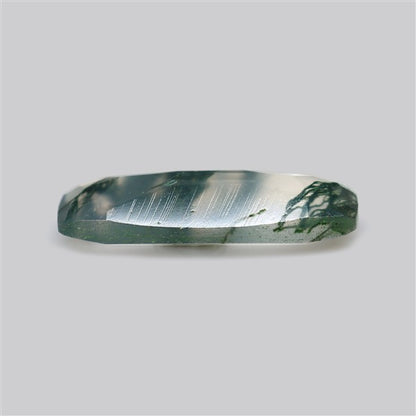 Faceted Moss Agate Fine Gemstone