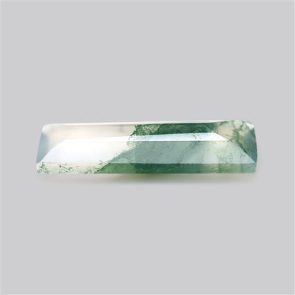 Faceted Moss Agate Fine Gemstone