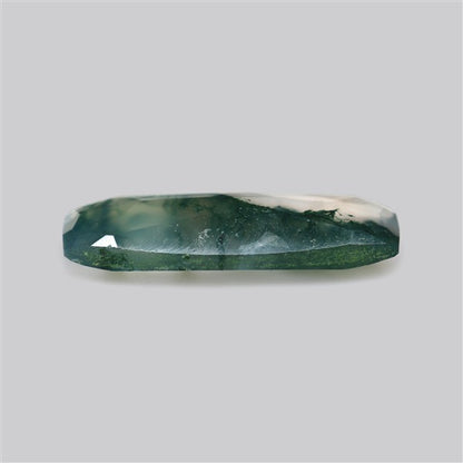 Faceted Moss Agate Fine Gemstone