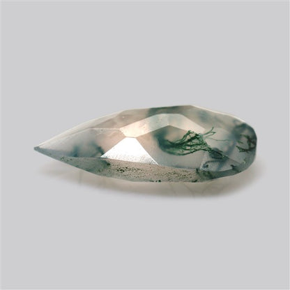 Faceted Moss Agate Fine Gemstone