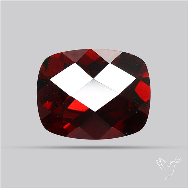 Natural Red Almandine Garnet (Pyrope) Faceted Mozambique Garnet