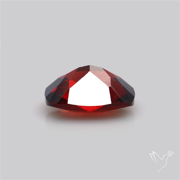 Natural Red Almandine Garnet (Pyrope) Faceted Mozambique Garnet