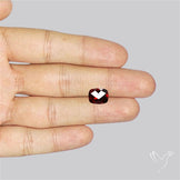 Natural Red Almandine Garnet (Pyrope) Faceted Mozambique Garnet