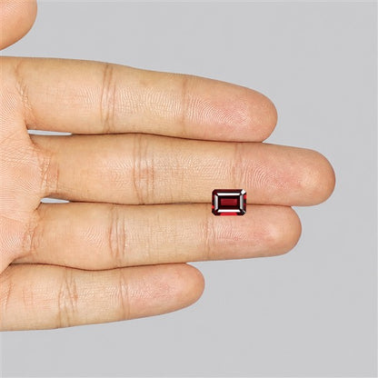 Red Almandine (Pyrope) Garnet Faceted Mozambique Garnet