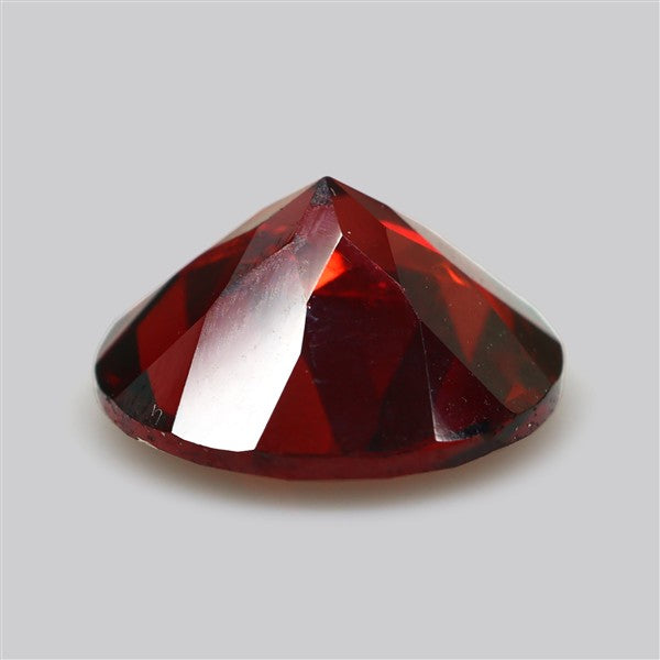Red Almandine (Pyrope) Garnet Faceted Mozambique Garnet