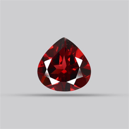 Red Almandine (Pyrope) Garnet Faceted Mozambique Garnet
