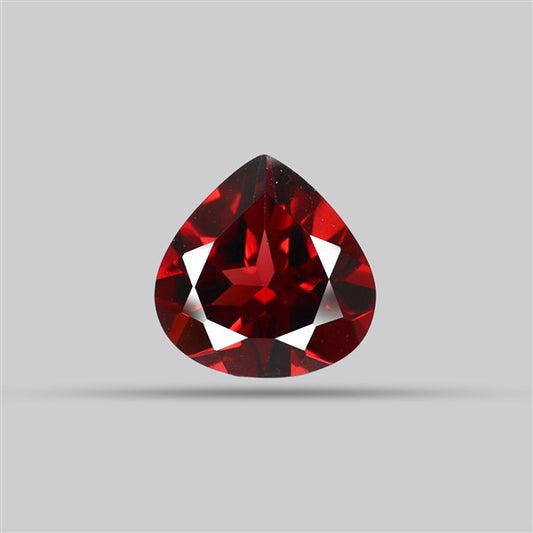 Red Almandine (Pyrope) Garnet Faceted Mozambique Garnet