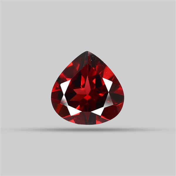 Red Almandine (Pyrope) Garnet Faceted Mozambique Garnet