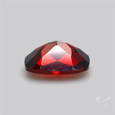 Natural Red Almandine Garnet (Pyrope) Faceted Mozambique Garnet