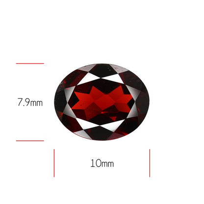 Red Almandine (Pyrope) Garnet Faceted Mozambique Garnet