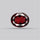 Red Almandine (Pyrope) Garnet Faceted Mozambique Garnet