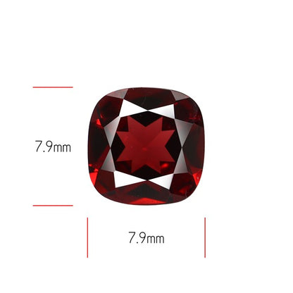 Red Almandine (Pyrope) Garnet Faceted Mozambique Garnet