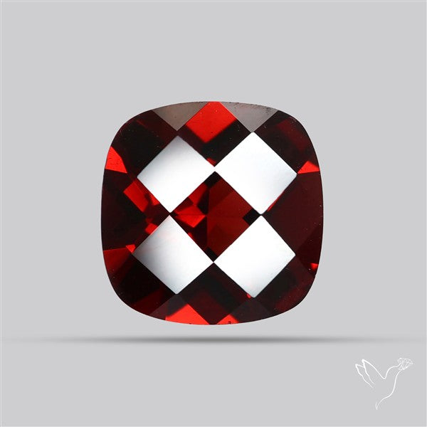 Natural Red Almandine Garnet (Pyrope) Faceted Mozambique Garnet