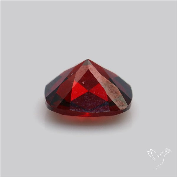 Natural Red Almandine Garnet (Pyrope) Faceted Mozambique Garnet