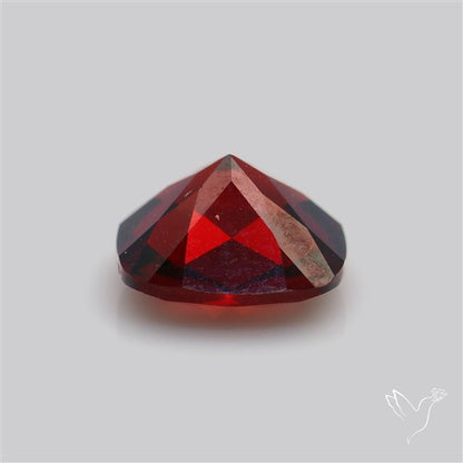 Natural Red Almandine Garnet (Pyrope) Faceted Mozambique Garnet