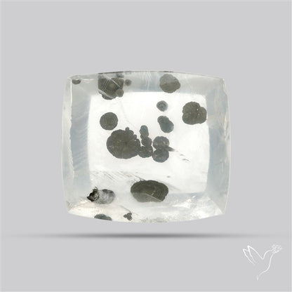 Rare Pyrite Included Quartz Cabochon