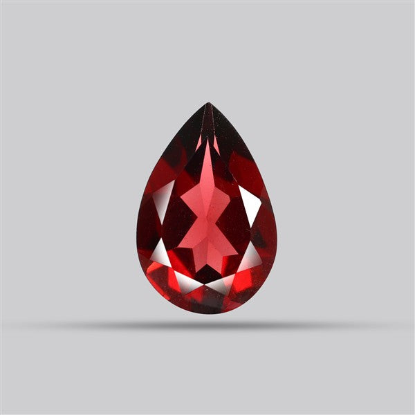 Red Almandine (Pyrope) Garnet Faceted Mozambique Garnet