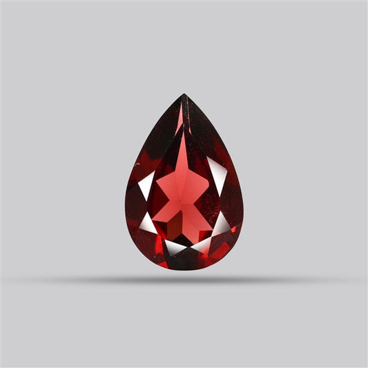 Red Almandine (Pyrope) Garnet Faceted Mozambique Garnet