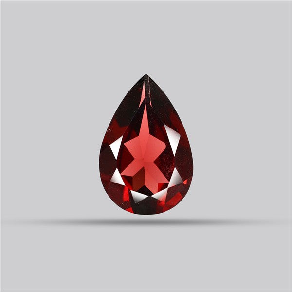 Red Almandine (Pyrope) Garnet Faceted Mozambique Garnet