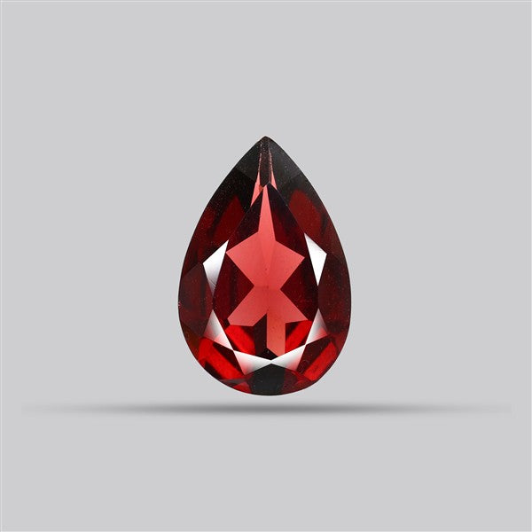 Red Almandine (Pyrope) Garnet Faceted Mozambique Garnet