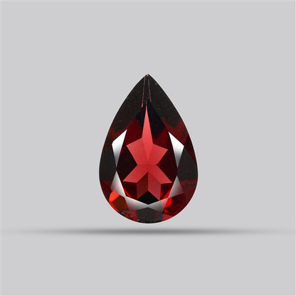 Red Almandine (Pyrope) Garnet Faceted Mozambique Garnet