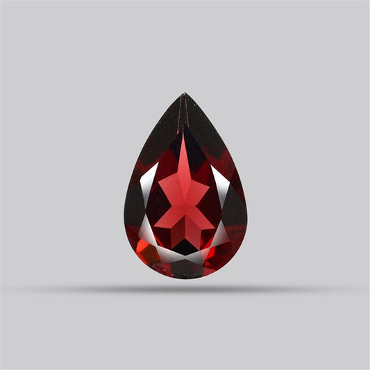 Red Almandine (Pyrope) Garnet Faceted Mozambique Garnet