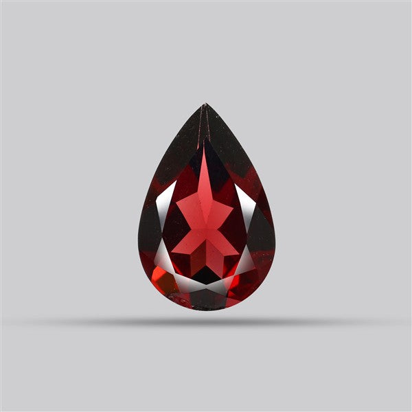 Red Almandine (Pyrope) Garnet Faceted Mozambique Garnet