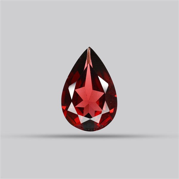 Red Almandine (Pyrope) Garnet Faceted Mozambique Garnet