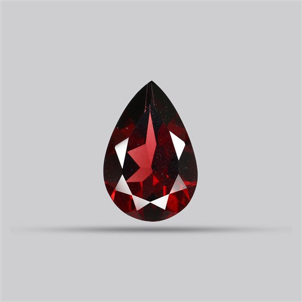 Red Almandine (Pyrope) Garnet Faceted Mozambique Garnet