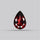 Red Almandine (Pyrope) Garnet Faceted Mozambique Garnet