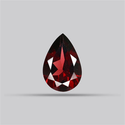 Red Almandine (Pyrope) Garnet Faceted Mozambique Garnet