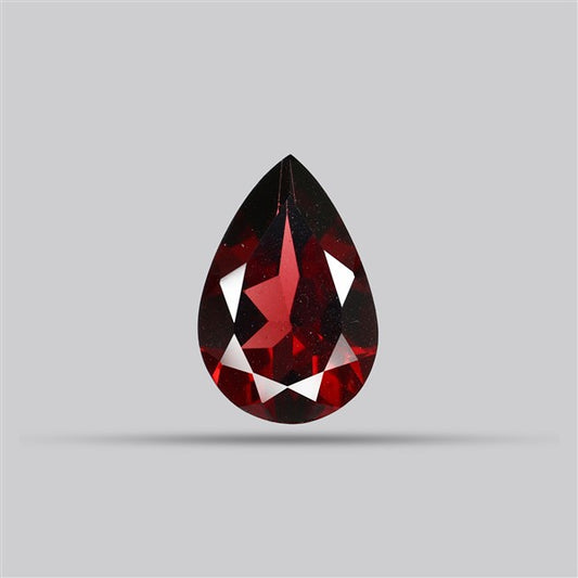 Red Almandine (Pyrope) Garnet Faceted Mozambique Garnet
