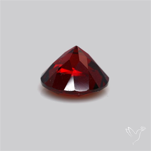 Natural Red Almandine Garnet (Pyrope) Faceted Mozambique Garnet