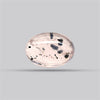 Diopside in Rose Quartz Fine Cabochon