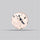 Diopside in Rose Quartz Fine Cabochon