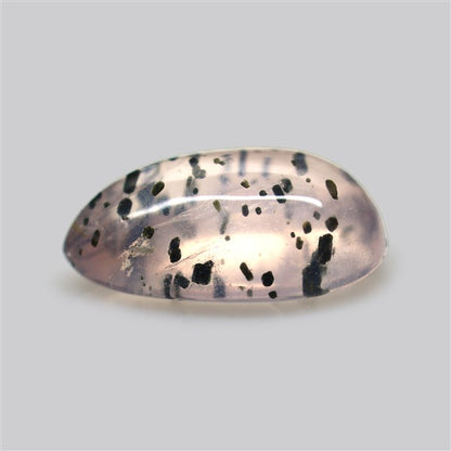 Diopside in Rose Quartz Fine Cabochon